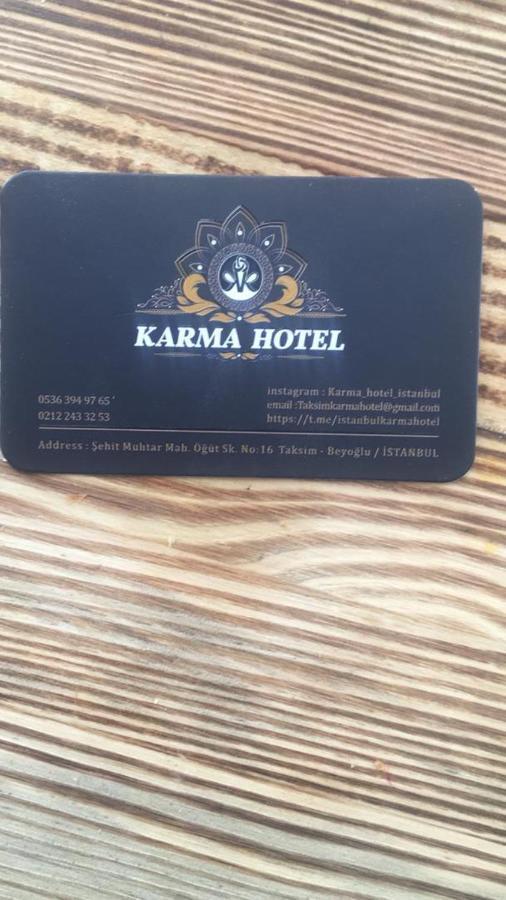 Karma Hotel Istanbul Exterior photo